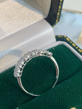 Load image into Gallery viewer, LUOWEND 18K White/Yellow Gold Natural Diamond Ring for Women