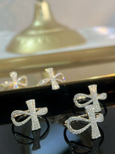 Load image into Gallery viewer, LUOWEND 18K Yellow Gold Natural Diamond Ring for Women