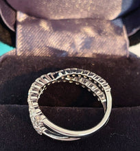 Load image into Gallery viewer, LUOWEND Platinum Natural Diamond Ring for Women