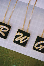 Load image into Gallery viewer, LUOWEND 18K Yellow Gold Real Natural Diamond Pendant Necklace for Women