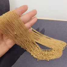 Load image into Gallery viewer, LUOWEND 18K Yellow Gold Necklace for Women