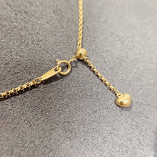 Load image into Gallery viewer, LUOWEND 18K Yellow Gold Necklace for Women