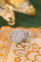 Load image into Gallery viewer, LUOWEND 18K White Gold Real Natural Diamond Necklace for Women