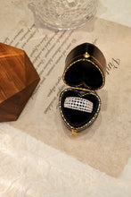 Load image into Gallery viewer, LUOWEND 18K White Gold Real Natural Diamond Ring for Women