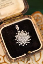 Load image into Gallery viewer, LUOWEND 18K White Gold Real Natural Diamond Pendant Necklace for Women