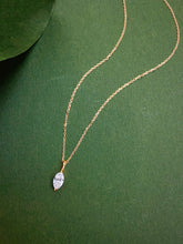 Load image into Gallery viewer, LUOWEND 18K Rose Gold Natural Diamond Necklace for Women