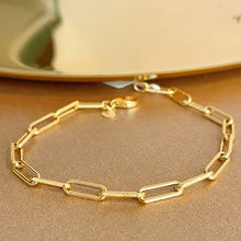 Load image into Gallery viewer, LUOWEND 18K Yellow Gold Necklace for Women
