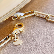 Load image into Gallery viewer, LUOWEND 18K Yellow Gold Necklace for Women