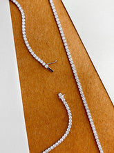 Load image into Gallery viewer, LUOWEND 18K White Gold Natural Diamond Bracelet for Women