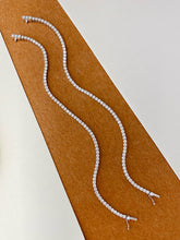 Load image into Gallery viewer, LUOWEND 18K White Gold Natural Diamond Bracelet for Women