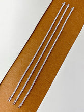 Load image into Gallery viewer, LUOWEND 18K White Gold Natural Diamond Bracelet for Women