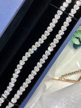 Load image into Gallery viewer, LUOWEND 18K White Gold Real Natural Diamond Bracelet for Women