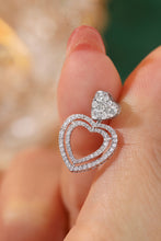 Load image into Gallery viewer, LUOWEND 18K White Gold Real Natural Diamond Stud Earrings for Women