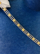 Load image into Gallery viewer, LUOWEND 18K White Gold Natural Bracelet for Women