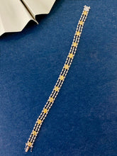 Load image into Gallery viewer, LUOWEND 18K White Gold Natural Bracelet for Women