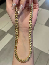 Load image into Gallery viewer, LUOWEND 18K Yellow Gold Necklace for Women