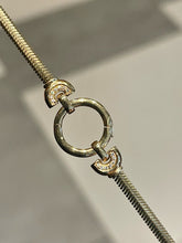 Load image into Gallery viewer, LUOWEND 18K Yellow Gold Natural Diamond Necklace for Women