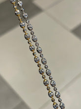 Load image into Gallery viewer, LUOWEND 18K White/Yellow Gold Necklace for Women