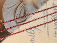 Load image into Gallery viewer, LUOWEND 18K White Gold Natural Ruby Bracelet for Women