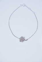 Load image into Gallery viewer, LUOWEND 18K White Gold Real Natural Diamond Bracelet for Women