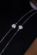 Load image into Gallery viewer, LUOWEND 18K White Gold Real Natural Diamond Bracelet for Women