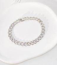 Load image into Gallery viewer, LUOWEND 18K White/Yellow/Rose Gold Bracelet for Men