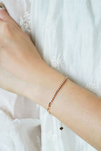 Load image into Gallery viewer, LUOWEND 18K Rose Gold Natural Diamond Bracelet for Women