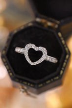 Load image into Gallery viewer, LUOWEND 18K White Gold Real Natural Diamond Ring for Women