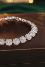 Load image into Gallery viewer, LUOWEND 18K White Gold Natural Diamond Bracelet for Women