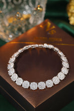 Load image into Gallery viewer, LUOWEND 18K White Gold Natural Diamond Bracelet for Women