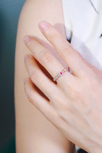 Load image into Gallery viewer, LUOWEND 18K Rose Gold Real Natural Pink Diamond Ring for Women