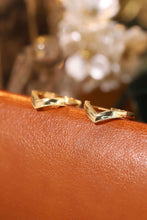 Load image into Gallery viewer, LUOWEND 18K Yellow Gold Hoop Earrings for Women