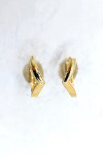 Load image into Gallery viewer, LUOWEND 18K Yellow Gold Hoop Earrings for Women