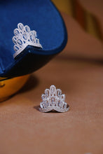 Load image into Gallery viewer, LUOWEND 18K White Gold Real Natural Diamond Ring for Women