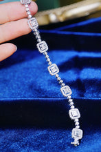 Load image into Gallery viewer, LUOWEND 18K White Gold Real Natural Diamond Bracelet for Women