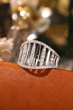 Load image into Gallery viewer, LUOWEND 18K White Gold Natural Diamond Ring for Women