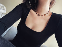 Load image into Gallery viewer, LUOWEND 18K Yellow Gold Real Natural Tiger's Eye Bracelet&Necklace for Women