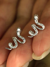 Load image into Gallery viewer, LUOWEND 18K White or Yellow Gold Natural Diamond Earrings for Women