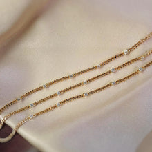 Load image into Gallery viewer, LUOWEND 18K Yellow Gold Real Natural Diamond or Emerald Bracelet for Women