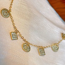 Load image into Gallery viewer, LUOWEND 18K Yellow Gold Necklace for Women