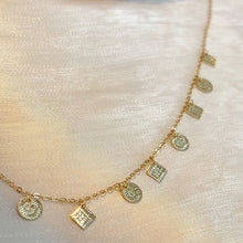 Load image into Gallery viewer, LUOWEND 18K Yellow Gold Necklace for Women