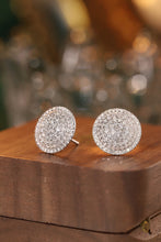 Load image into Gallery viewer, LUOWEND 18K White Gold Natural Earrings for Women