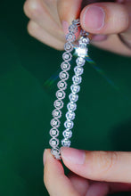 Load image into Gallery viewer, LUOWEND 18K White Gold Real Natural Diamond Bracelet for Women