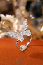 Load image into Gallery viewer, LUOWEND 18K White Gold Natural Diamond Ring for Women