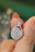 Load image into Gallery viewer, LUOWEND 18K White Gold Natural Diamond Stud Earrings for Women