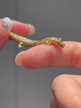 Load image into Gallery viewer, LUOWEND 18K Yellow Gold Ring for Women