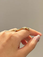 Load image into Gallery viewer, LUOWEND 18K Yellow Gold Ring for Women