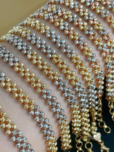 Load image into Gallery viewer, LUOWEND 18K White+Yellow Gold Braceket for Women