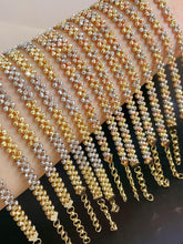 Load image into Gallery viewer, LUOWEND 18K White+Yellow Gold Braceket for Women