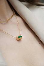 Load image into Gallery viewer, LUOWEND 18K Yellow Gold Earrings&Necklace for Women